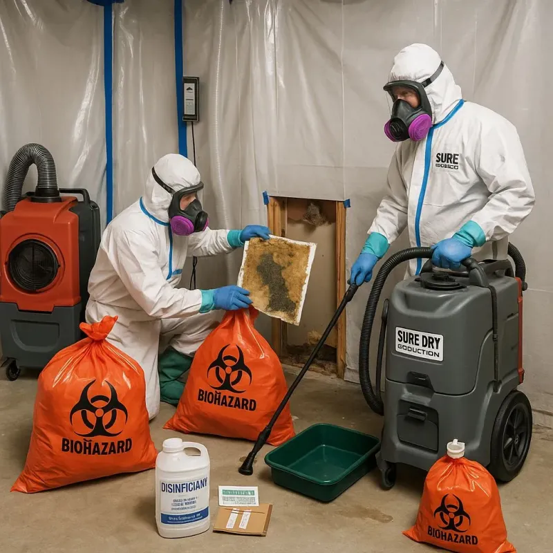 Contaminated Water Handling Protocols process in Caln, PA